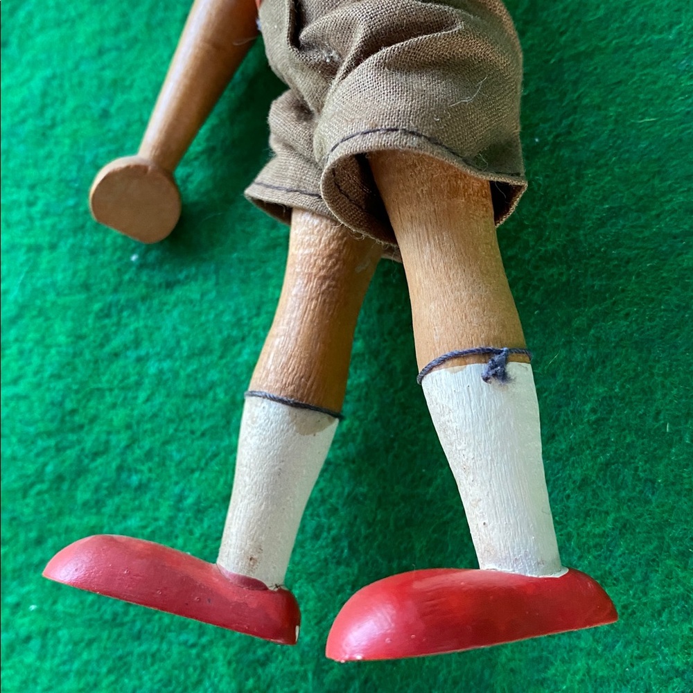 Polish Girl Doll Hand Crafted Wood Collectible Vintage - Picture 6 of 9